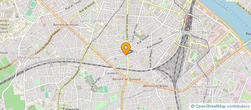 localisation de l'entreprise MADAME OCEANE PHULPIN  BORDEAUX