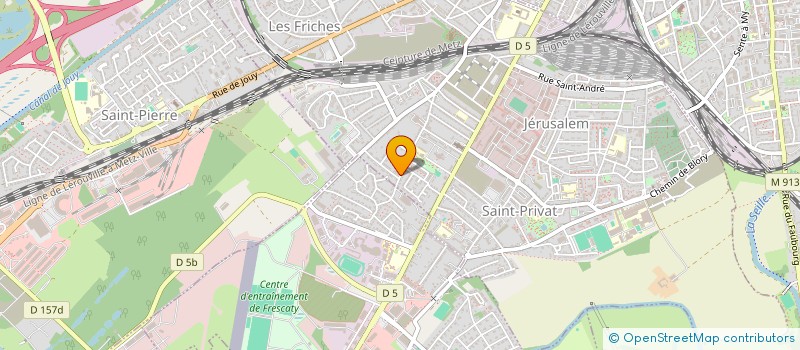 localisation de l'entreprise MADAME OCEANE PIFFLINGER à MONTIGNY-LES-METZ
