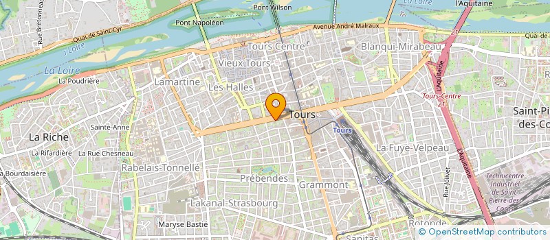 localisation de l'entreprise MADAME OCEANE PINARD  TOURS