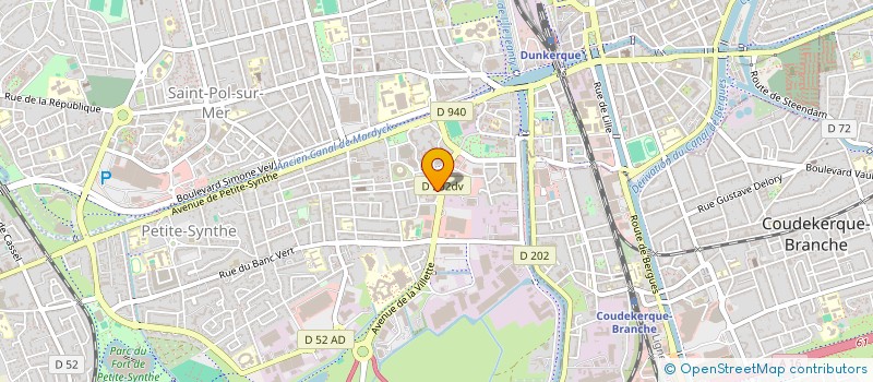 localisation de l'entreprise MADAME OCEANE PLOMION à DUNKERQUE