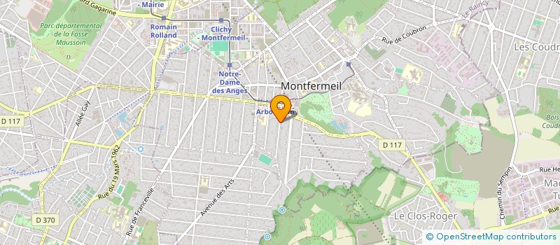 localisation de l'entreprise MADAME OCEANE POIROT  MONTFERMEIL