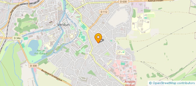 localisation de l'entreprise MADAME OCEANE PONS à VERDUN