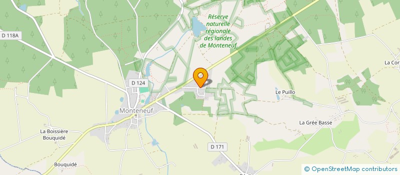 localisation de l'entreprise MADAME OCEANE POTTIER  MONTENEUF