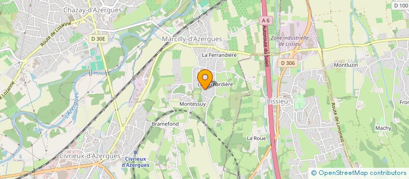 localisation de l'entreprise MADAME OCEANE PRIVAS  MARCILLY-D'AZERGUES