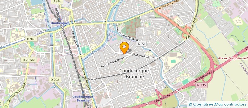 localisation de l'entreprise MADAME OCEANE PUTRINO  COUDEKERQUE-BRANCHE