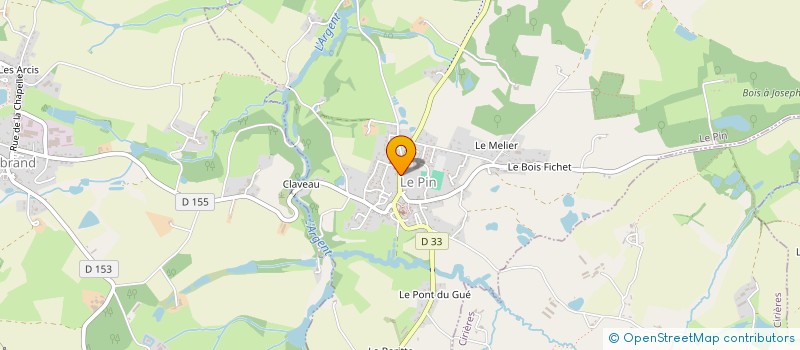 localisation de l'entreprise MADAME OCEANE QUERAT à LE PIN