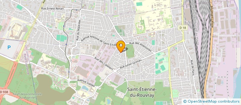 localisation de l'entreprise MADAME OCEANE QUESNOT  SAINT-ETIENNE-DU-ROUVRAY