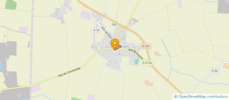 localisation de l'entreprise MADAME OCEANE RADDE à JOUY-LE-CHATEL