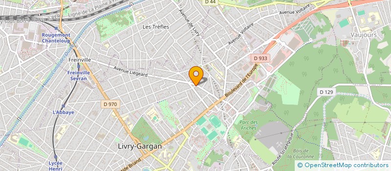 localisation de l'entreprise MADAME OCEANE RAOUX  LIVRY-GARGAN