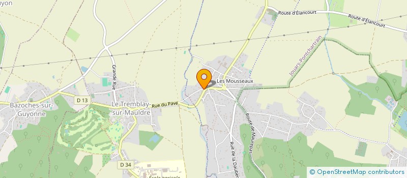 localisation de l'entreprise MADAME OCEANE RICHARD  JOUARS-PONTCHARTRAIN