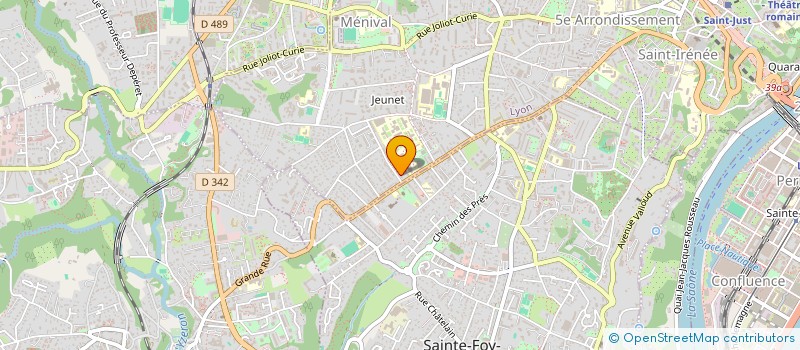 localisation de l'entreprise MADAME OCEANE RIGOLLET à LYON