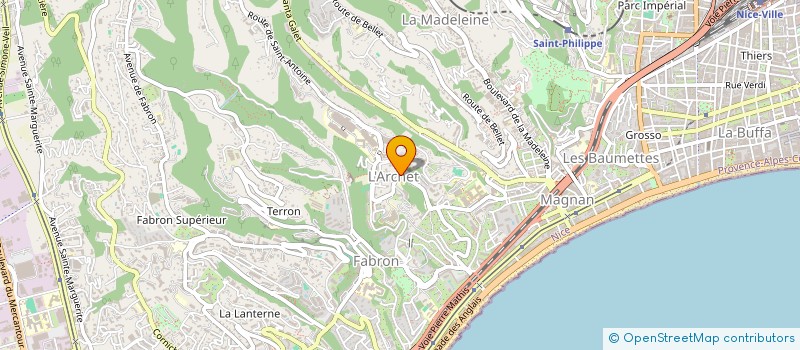 localisation de l'entreprise MADAME OCEANE RIOU à NICE