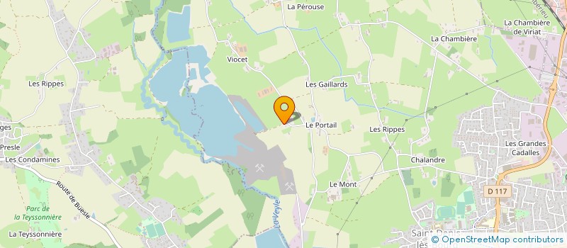 localisation de l'entreprise MADAME OCEANE ROBILLARD à SAINT-DENIS-LES-BOURG
