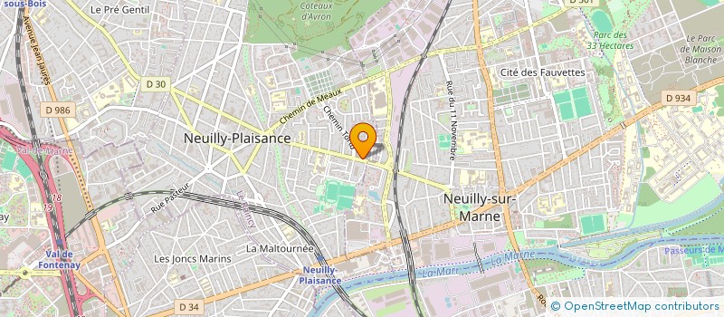 localisation de l'entreprise MADAME OCEANE ROCHE à NEUILLY-PLAISANCE