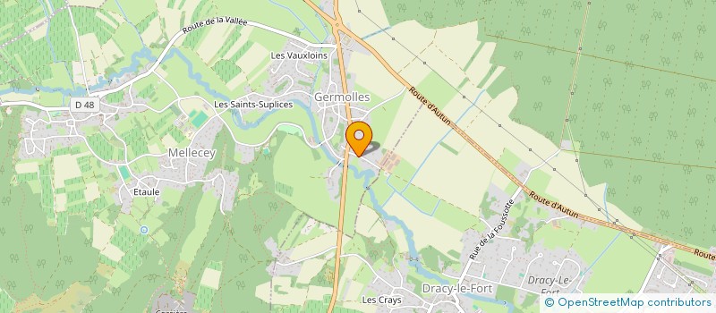 localisation de l'entreprise MADAME OCEANE ROCHET  MELLECEY