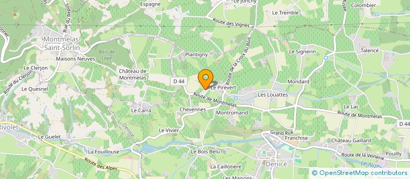 localisation de l'entreprise MADAME OCEANE RODANGE  DENICE