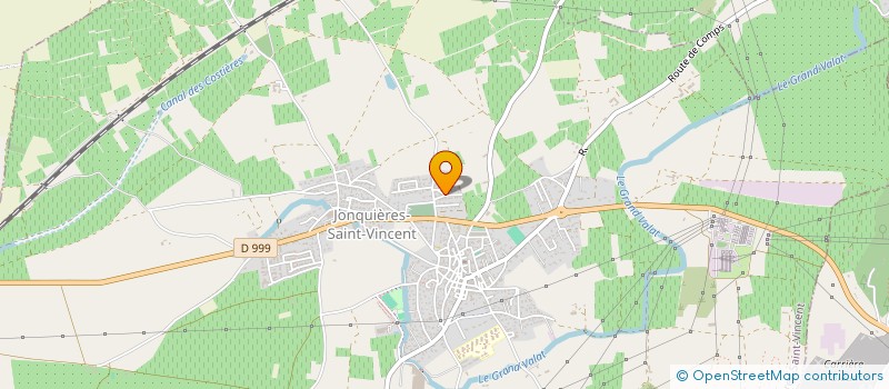 localisation de l'entreprise MADAME OCEANE ROSANO  JONQUIERES-SAINT-VINCENT