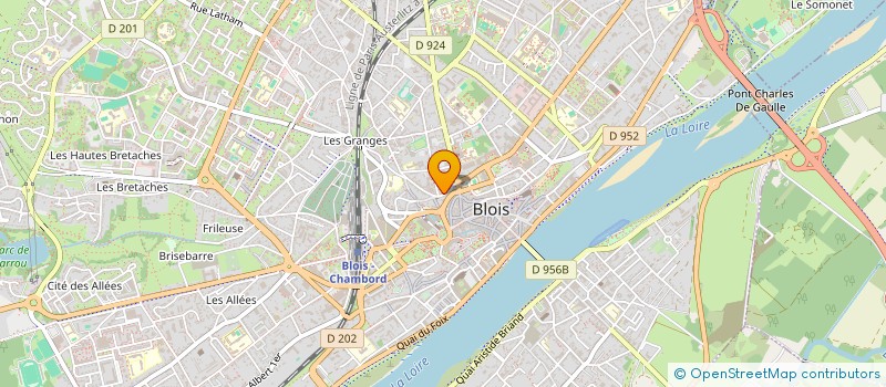localisation de l'entreprise MADAME OCEANE ROSSI à BLOIS