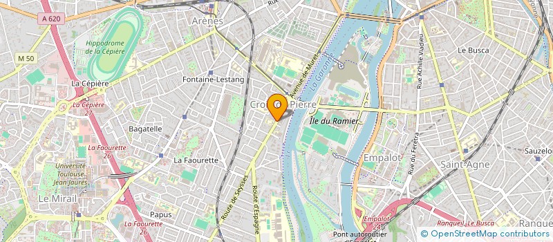 localisation de l'entreprise MADAME OCEANE ROUX à TOULOUSE