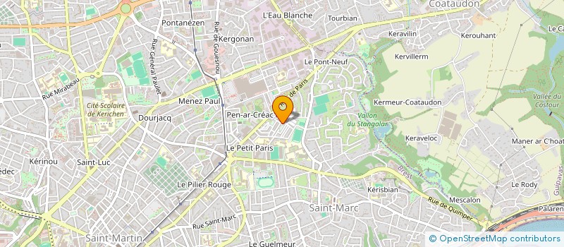 localisation de l'entreprise MADAME OCEANE ROVERE  BREST