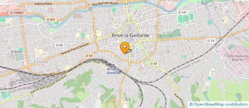 localisation de l'entreprise MADAME OCEANE SAILLOL à BRIVE-LA-GAILLARDE