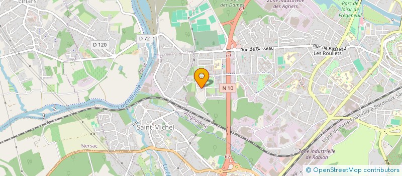 localisation de l'entreprise MADAME OCEANE SAVARIT  ANGOULEME