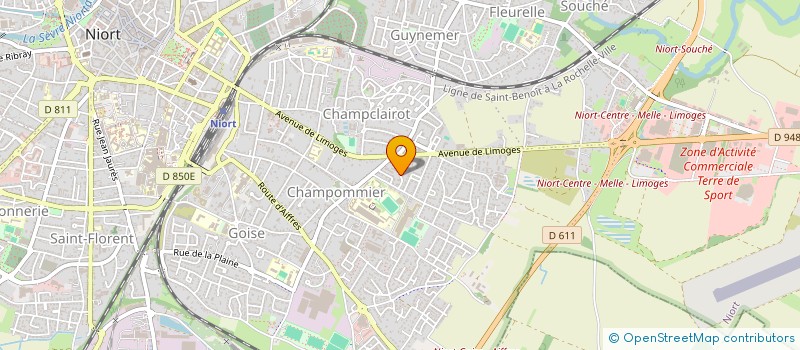 localisation de l'entreprise MADAME OCEANE SCALAMBRIN à NIORT