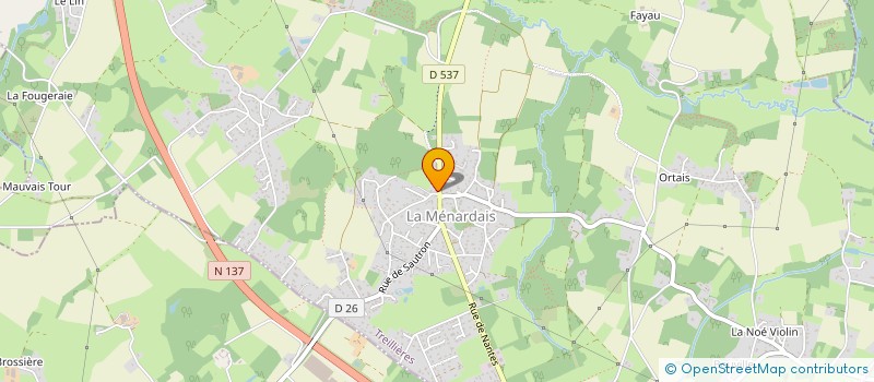 localisation de l'entreprise MADAME OCEANE SCHRIJER  TREILLIERES