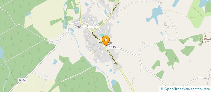 localisation de l'entreprise MADAME OCEANE SEROUX  CHEZAL-BENOIT