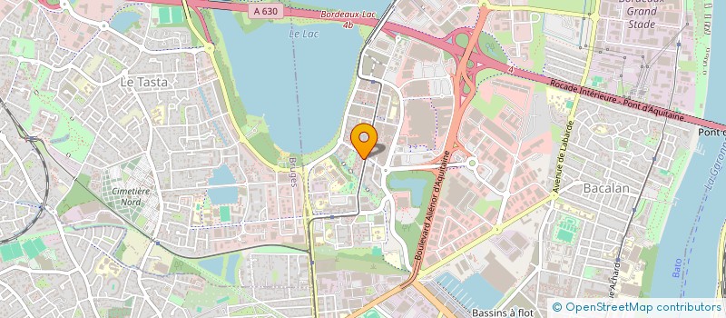 localisation de l'entreprise MADAME OCEANE SERRA  BORDEAUX