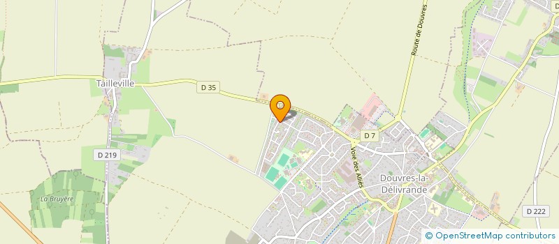 localisation de l'entreprise MADAME OCEANE SICOT  DOUVRES-LA-DELIVRANDE