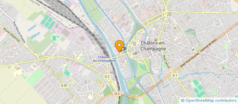 localisation de l'entreprise MADAME OCEANE SIMON  CHALONS-EN-CHAMPAGNE