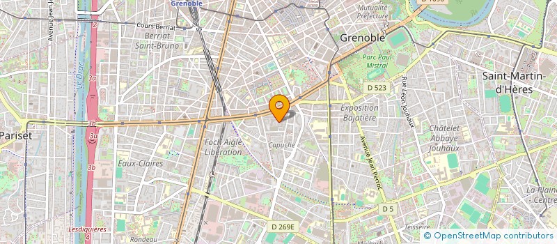 localisation de l'entreprise MADAME OCEANE SOLER à GRENOBLE