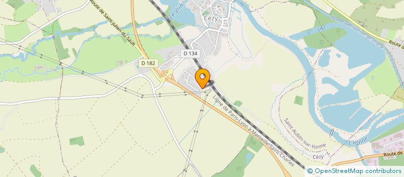 localisation de l'entreprise MADAME OCEANE SOUDAIS  CEZY