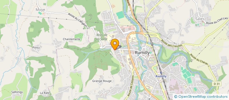 localisation de l'entreprise MADAME OCEANE STALDER  RUMILLY