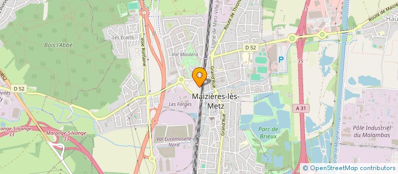 localisation de l'entreprise MADAME OCEANE STRICKER  MAIZIERES-LES-METZ