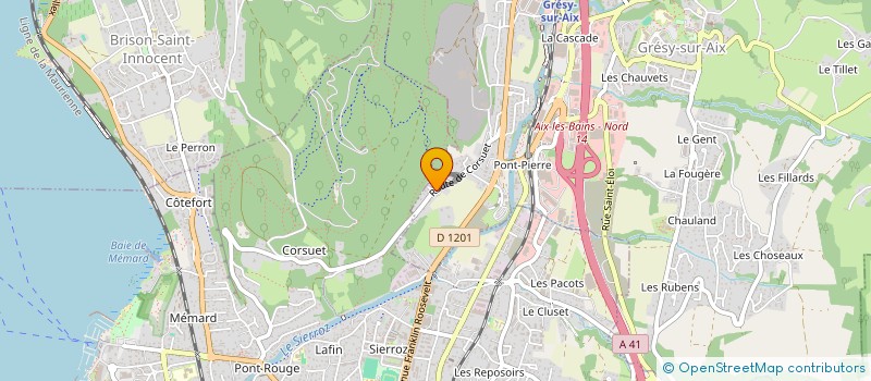 localisation de l'entreprise MADAME OCEANE SYLVESTRE  GRESY-SUR-AIX