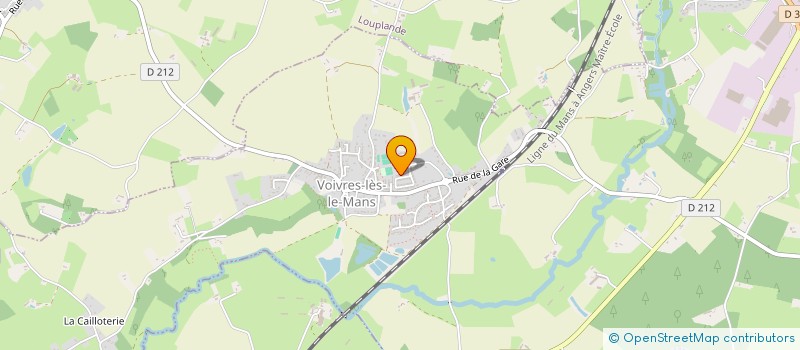 localisation de l'entreprise MADAME OCEANE TAILLANDIER  VOIVRES-LES-LE-MANS