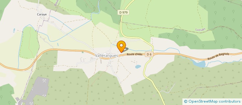 localisation de l'entreprise MADAME OCEANE TASSERIT  VALLERARGUES