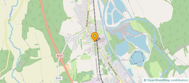 localisation de l'entreprise MADAME OCEANE TISSERAND  IGNEY