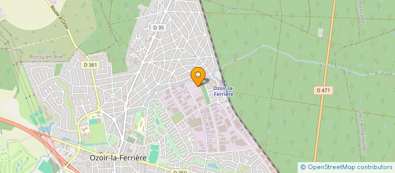 localisation de l'entreprise MADAME OCEANE TOMALA  OZOIR-LA-FERRIERE