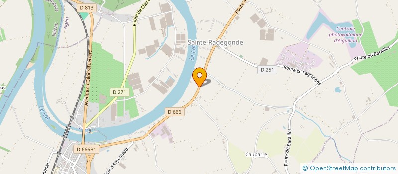 localisation de l'entreprise MADAME OCEANE TOURNADE  AIGUILLON