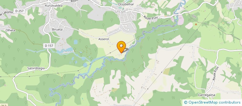 localisation de l'entreprise MADAME OCEANE TOURTAREL  URCUIT