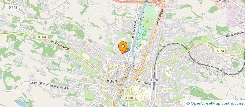 localisation de l'entreprise MADAME OCEANE TREMMEL  AUCH