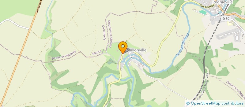 localisation de l'entreprise MADAME OCEANE ULRICH  BOUILLONVILLE