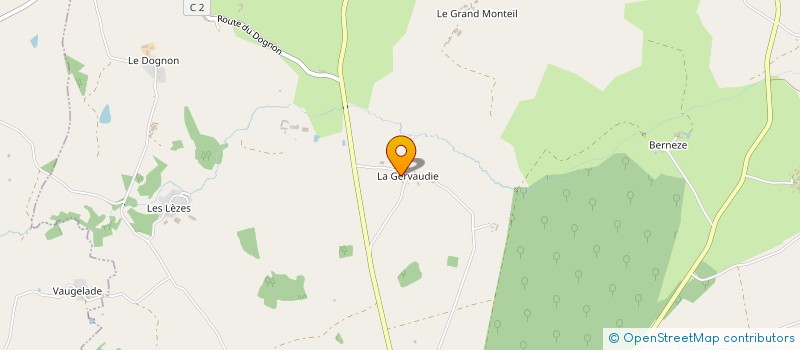 localisation de l'entreprise MADAME OCEANE VALLADE  MAGNAC-LAVAL