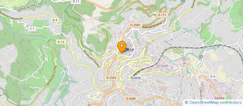 localisation de l'entreprise MADAME OCEANE VALLOIS  GRASSE