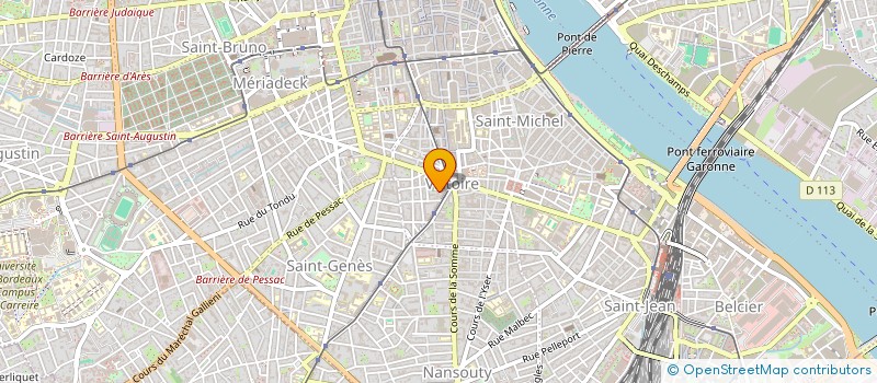 localisation de l'entreprise MADAME OCEANE-VERONIQUE ELLA NGOUA  BORDEAUX