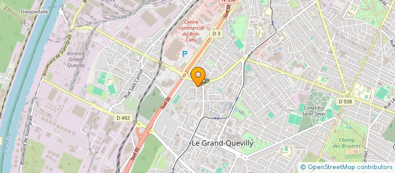 localisation de l'entreprise MADAME OCEANE VILLAMAUX  LE GRAND-QUEVILLY