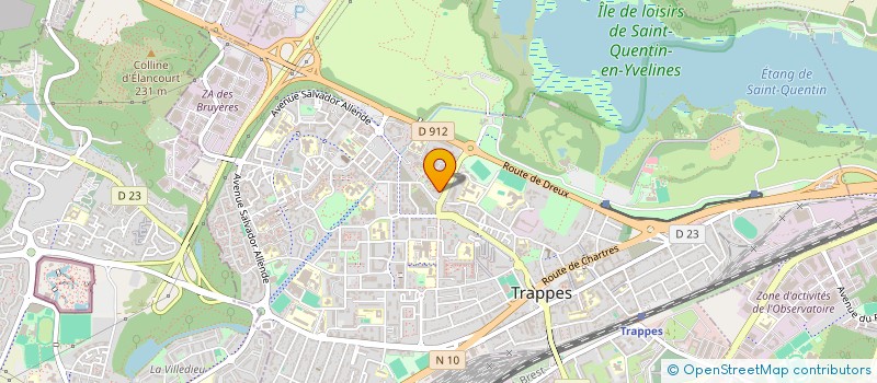 localisation de l'entreprise MADAME OCEANE VIRANIN-HOUPIARAPANIN  TRAPPES